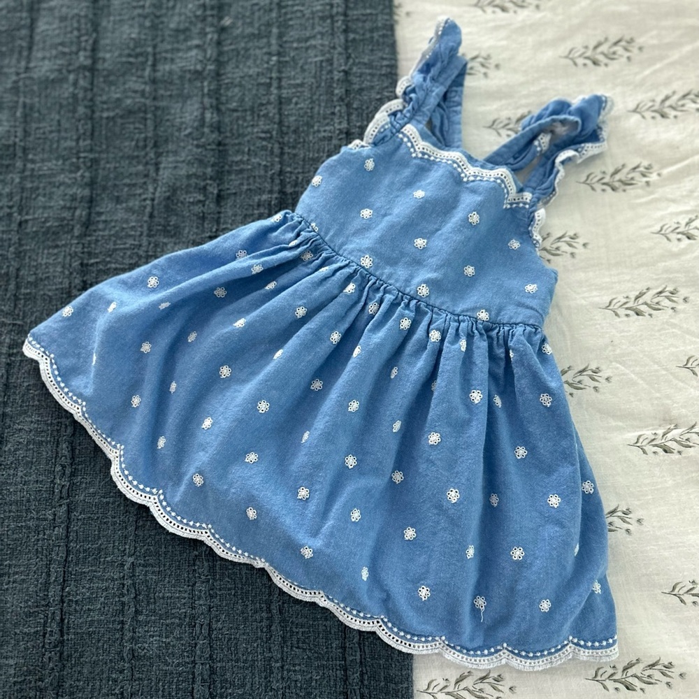 Cat & Jack Embroidered Dress - 2T